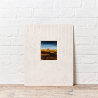 Sunrise Painting and Frame