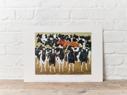 Brown Cow Painting