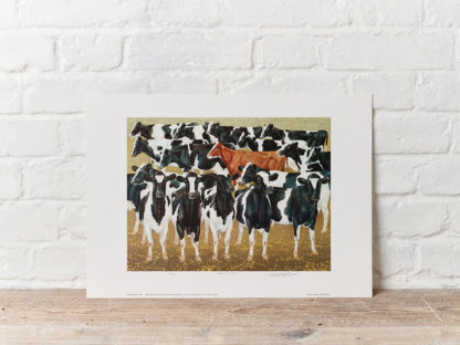 Brown Cow Painting