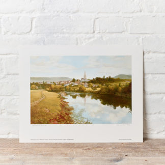 Ross on Wye Painting By Oxenham Art Gallery