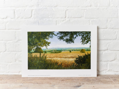 Summertime in the Malverns Painting