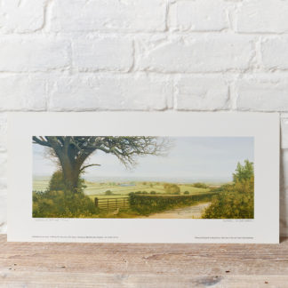 Across to Hay Bluff Painting