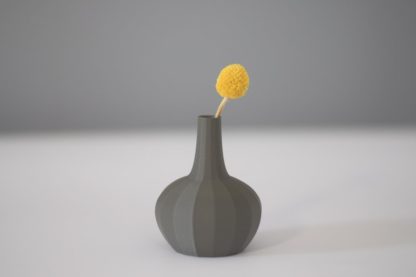 Mini Steel Vase designed and printed by Keeley Traae. Hello Beautiful Range.